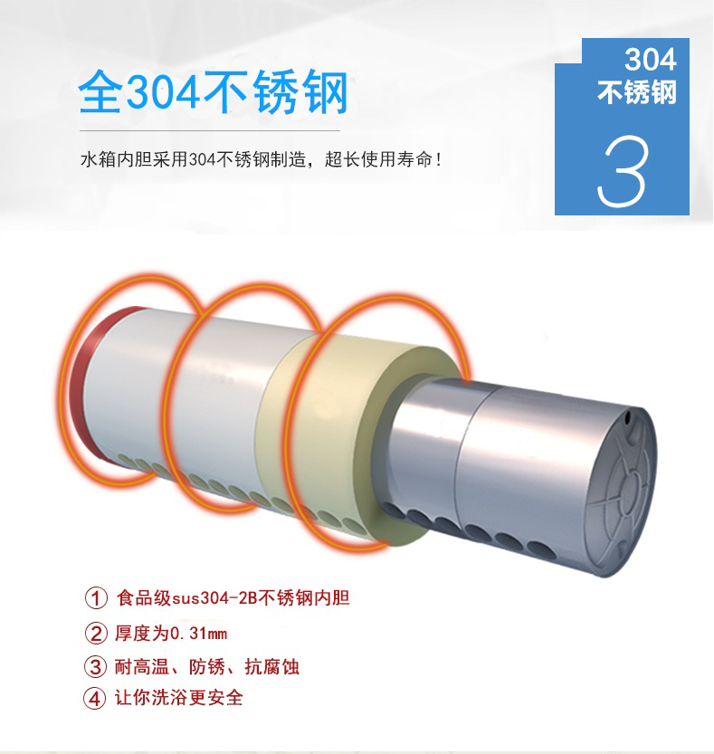 集成太陽(yáng)能小康力內(nèi)膽